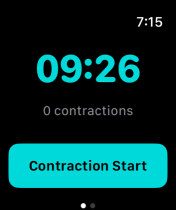 Tocos running on Apple Watch